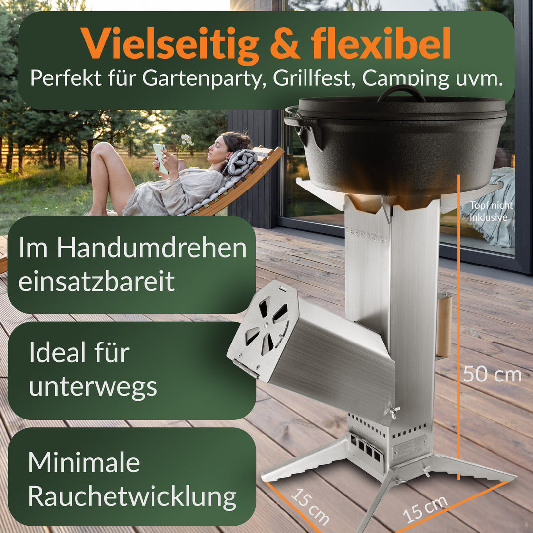 TERRADIX® Raketenofen n120