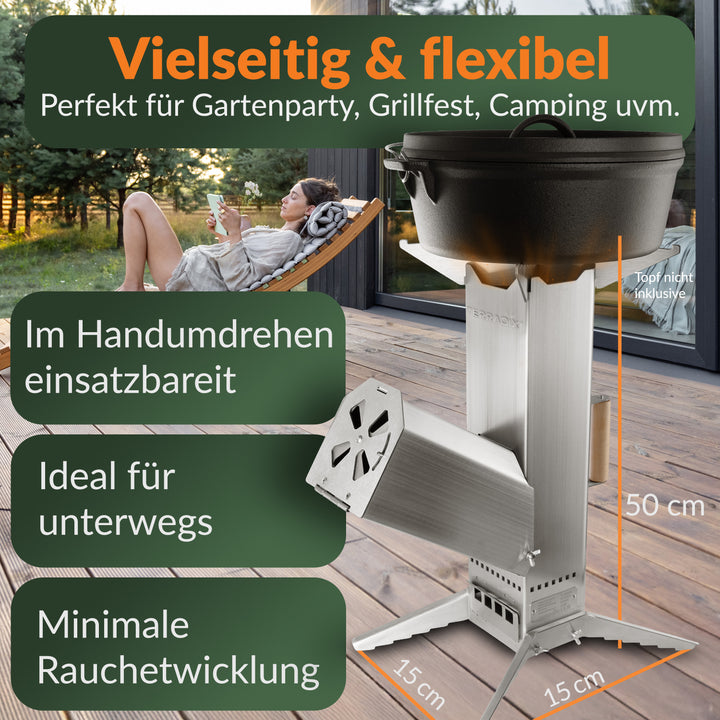 TERRADIX® Raketenofen n120